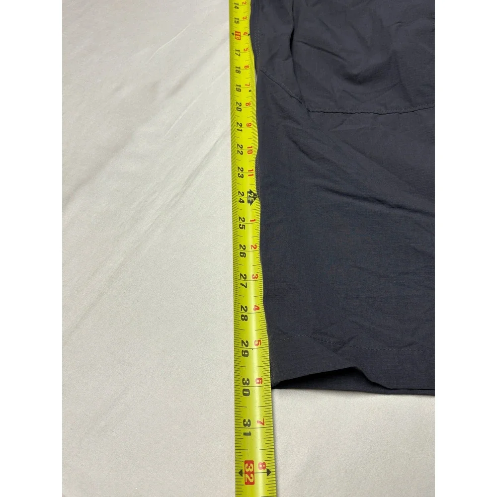The North Face Mens Grey Hiking Cargo Pants Ripstop Stretch‎ T338/T738 35x30